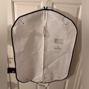 Authentic Moncler garment dust bag.